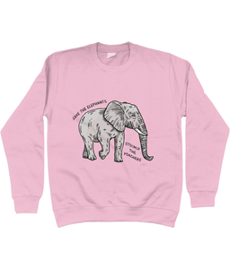 Save The Elephants - Unisex Sweatshirt