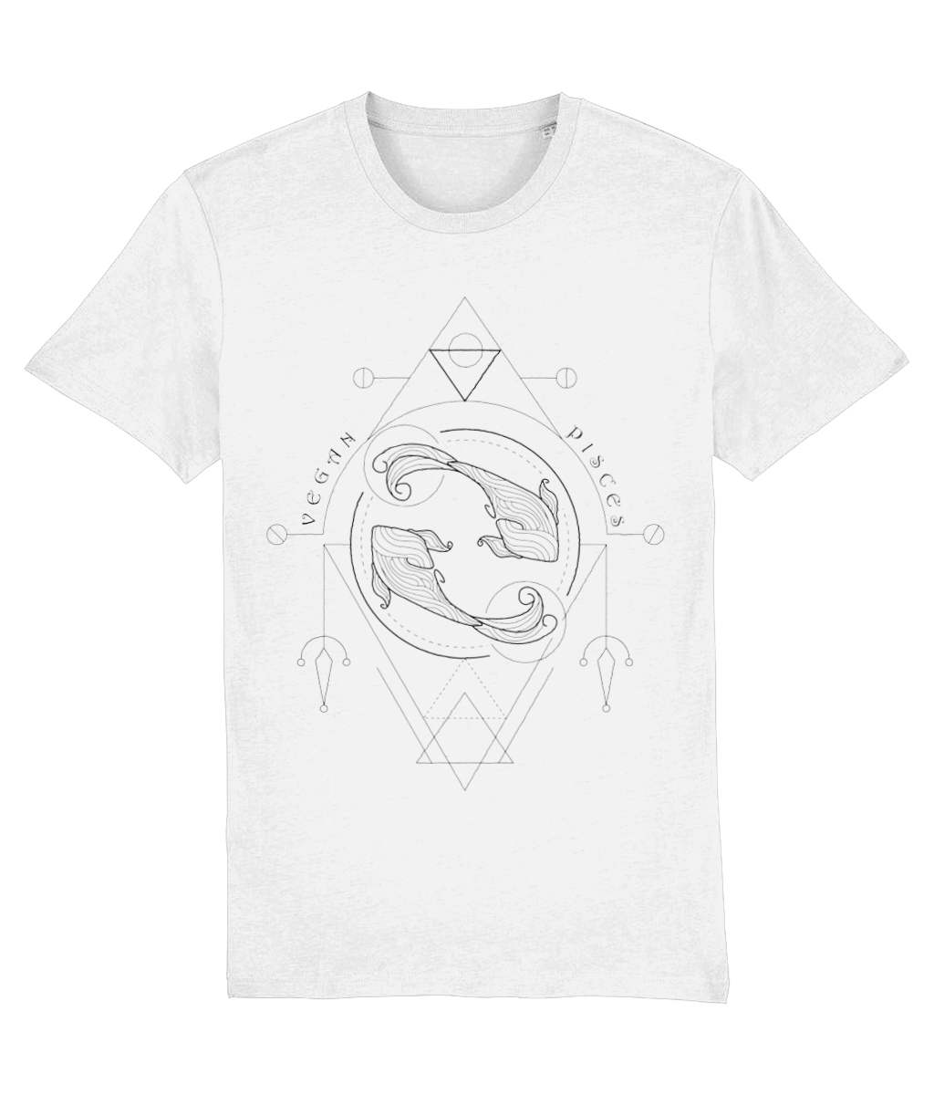 Vegan Pisces - Unisex T-Shirt