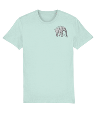 Load image into Gallery viewer, Save the Elephants - Embroidered Unisex T-shirt
