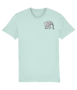 Save the Elephants - Embroidered Unisex T-shirt