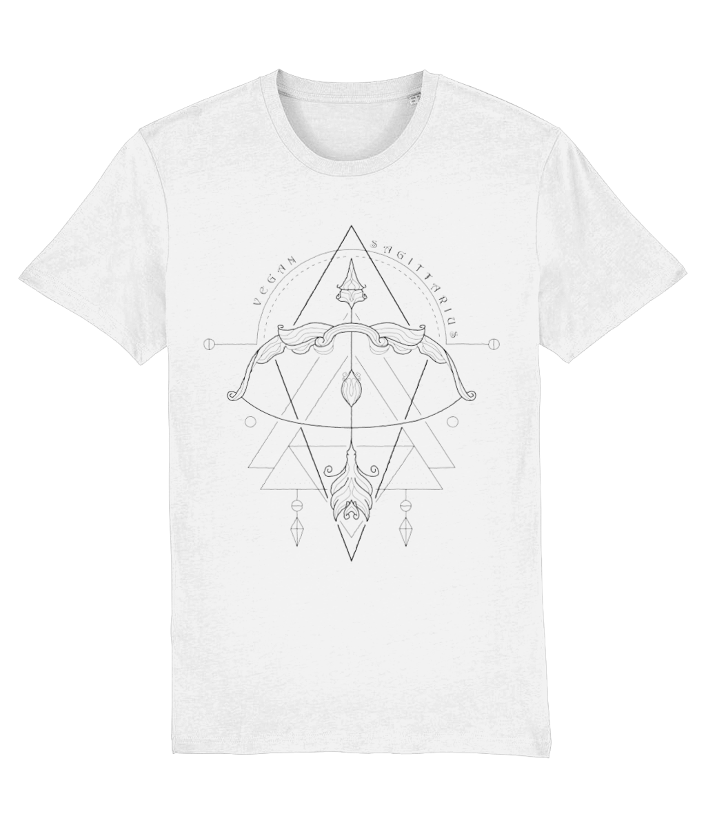 Vegan Sagittarius - Unisex T-Shirt