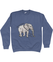 Load image into Gallery viewer, Save The Elephants - Unisex Sweatshirt
