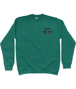 No Beef - Embroidered Unisex Sweatshirt