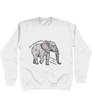 Load image into Gallery viewer, Save The Elephants - Unisex Sweatshirt
