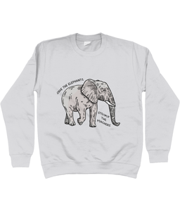 Save The Elephants - Unisex Sweatshirt