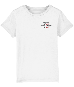 No Beef - Embroidered Kids T-Shirt