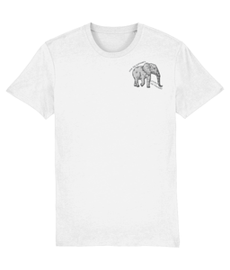 Save the Elephants - Embroidered Unisex T-shirt