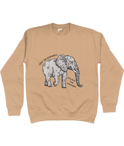 Save The Elephants - Unisex Sweatshirt