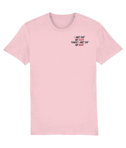 No Beef - Embroidered Unisex T-Shirt