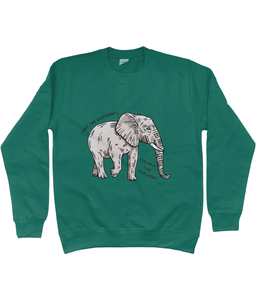 Save The Elephants - Unisex Sweatshirt