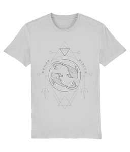 Vegan Pisces - Unisex T-Shirt