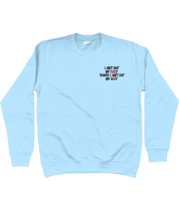 No Beef - Embroidered Unisex Sweatshirt